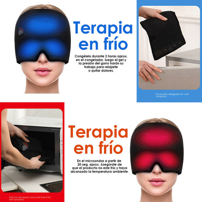 Gorro De Gel Terapia Frio Y Caliente Rel