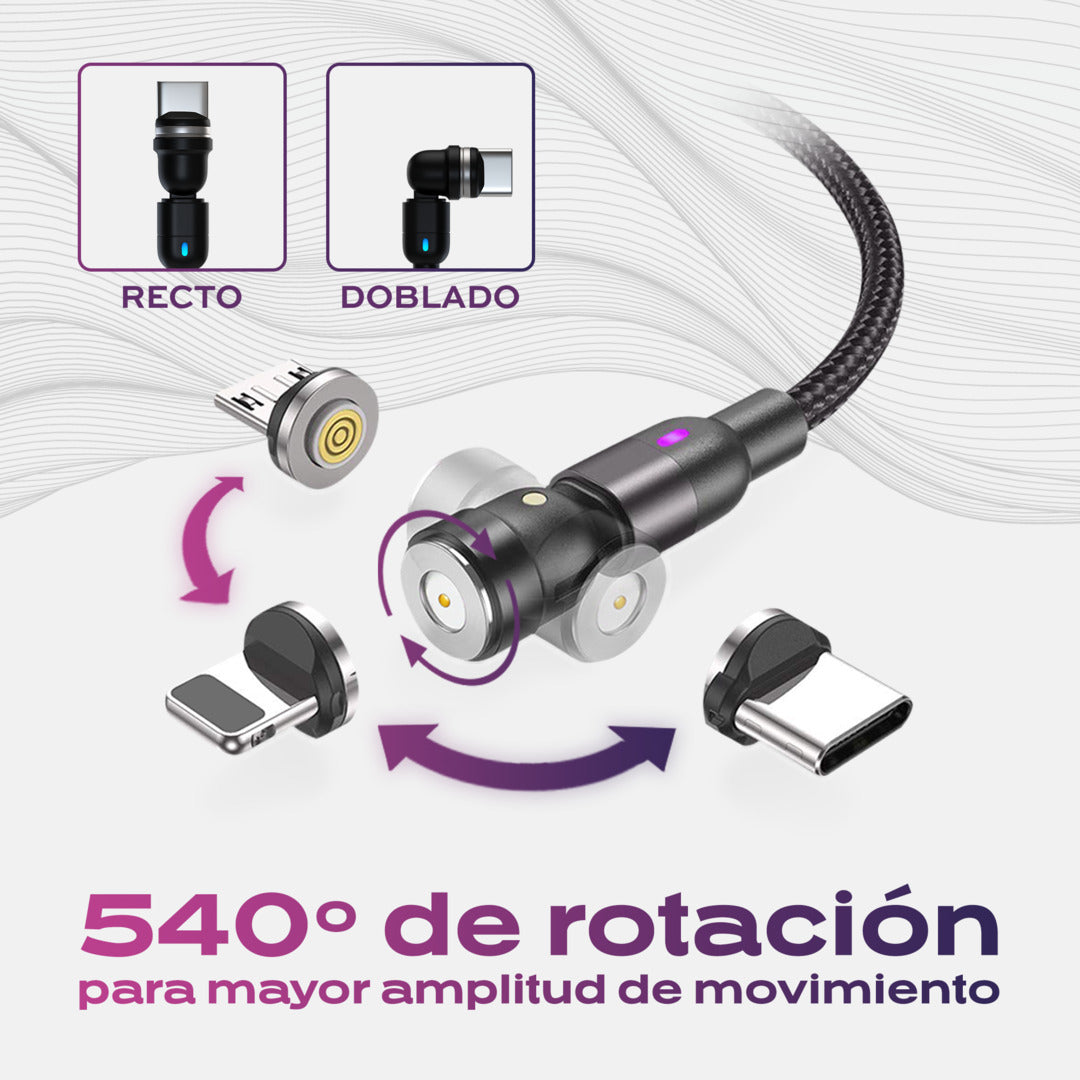 STATIK 360 Cable de Carga Magnético Universal