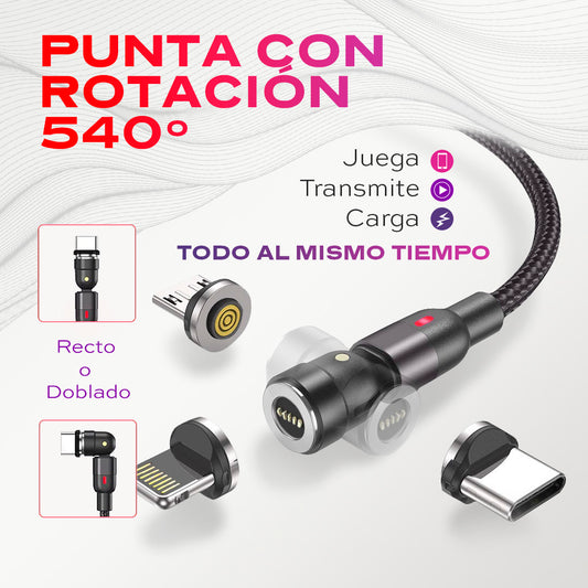 STATIK 360 Cable de Carga Magnético Universal